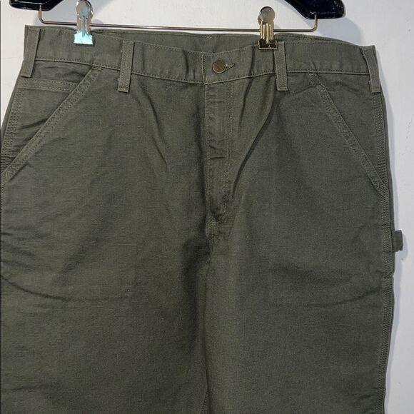 CARHARTT B11 Moss Green Work Pants- 36x30 NWOT - Picture 3 of 9